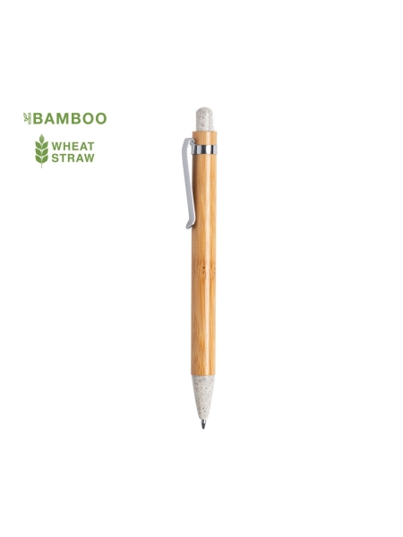 Penna ecologica in bamboo personalizzata Trepol