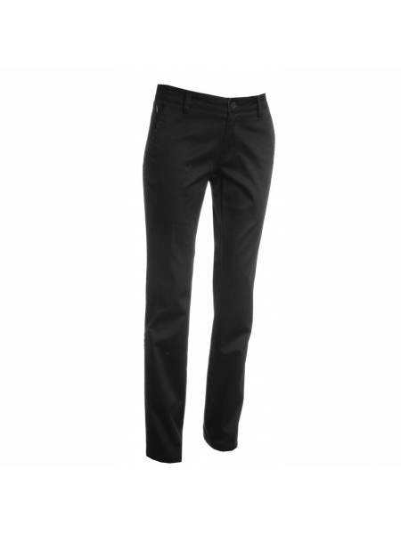 Pantaloni neri classici donna multistagione personalizzabili Payper 320 gr.