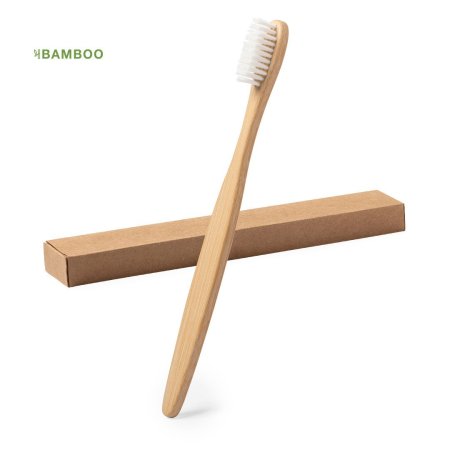 Spazzolino da denti personalizzato in bamboo Lencix