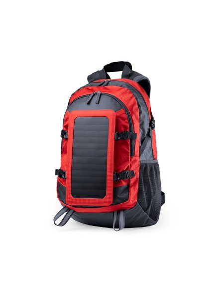 Zaino con pannello solare caricabatterie personalizzato Rasmux