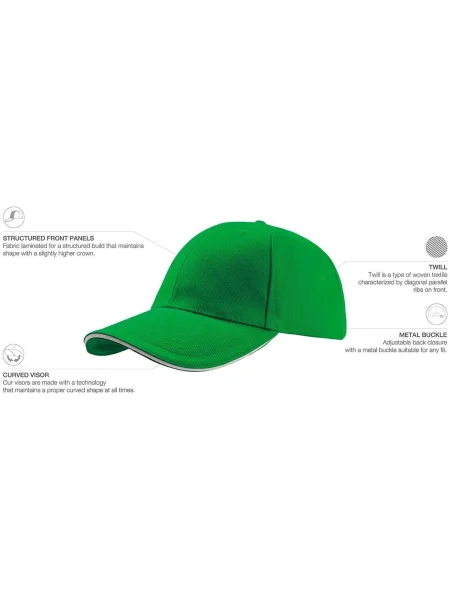 cappellino-baseball-6-pannelli-adulto-personalizzato-atlantis-liberty-sandwich-light-green-327.webp