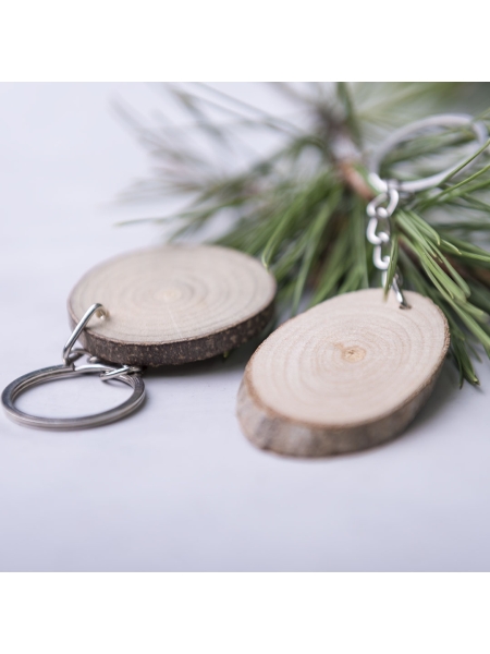 Portachiavi in legno personalizzato Selton