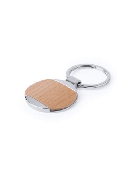 Portachiavi in legno e metallo personalizzato Vitolok