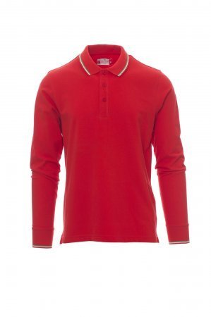 Polo cotone manica lunga uomo personalizzabile Payper Aviazione