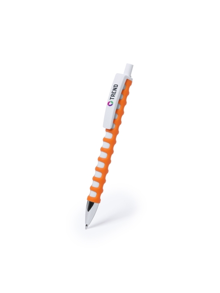Penne con logo personalizzato in plastica e gomma Tullen