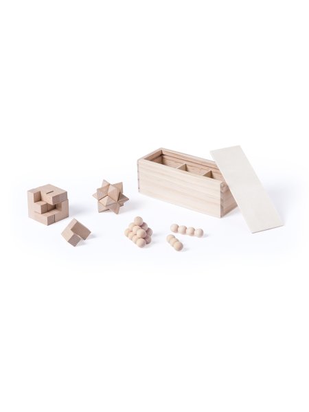 Giochi di logica in legno personalizzabili Genium