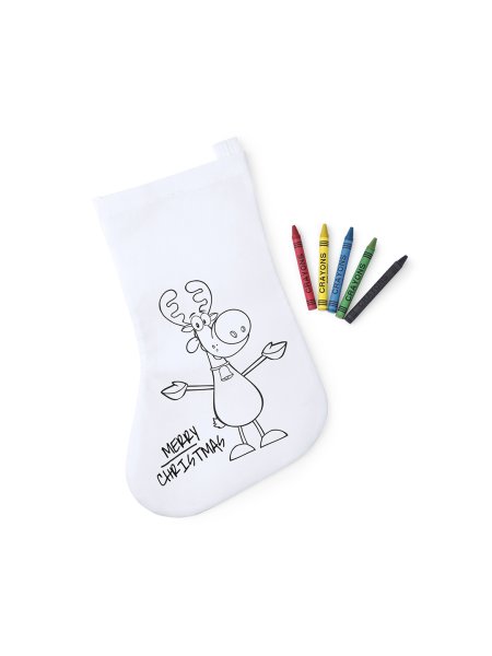 Calza natalizia personalizzata Plicom