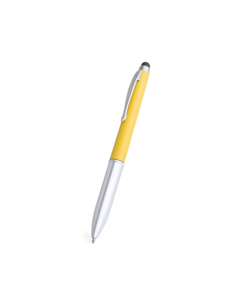 Penna con gommino touch screen personalizzata Lampo