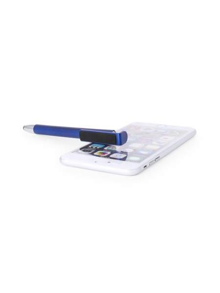 Penna a sfera con gommino per touch screen personalizzata Finex