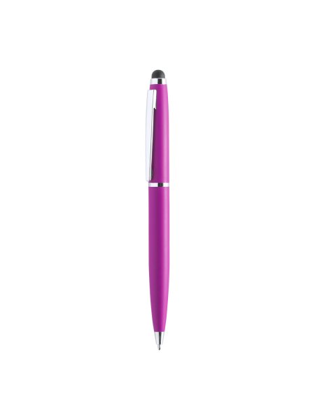 Penna con gommino touch screen in metallo personalizzata Walik