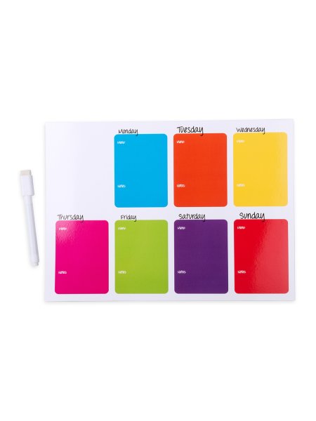 Magneti personalizzati - Planner settimanale Nietix