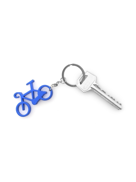 Portachiavi in metallo a forma di bicicletta personalizzato Ciclex