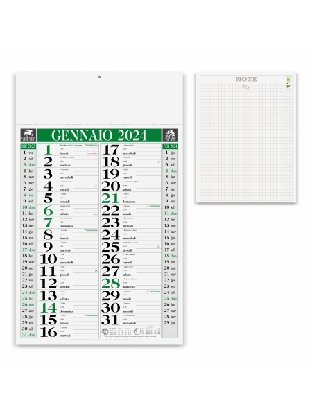 Calendari Olandesi Farmacia personalizzati Classic 29 x 47 cm