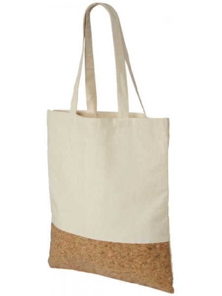 Shopper personalizzate in cotone e sughero Cory 37x40 cm