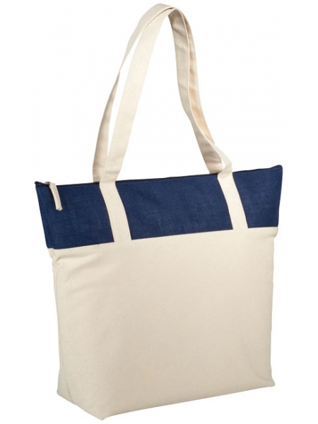 Shopper personalizzate in cotone e juta Jones 50x15x39 cm