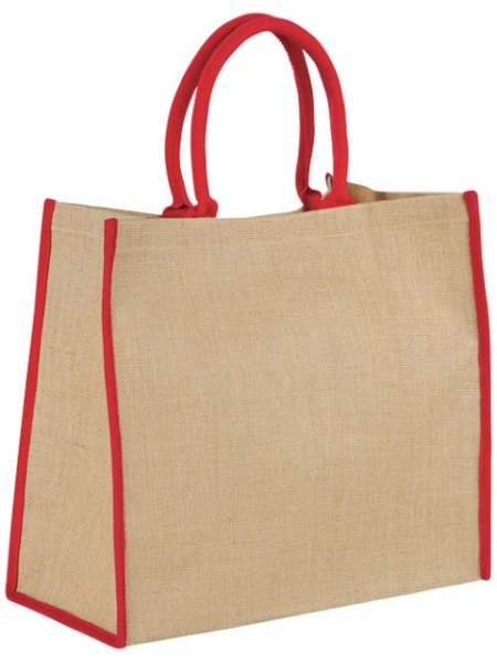 Shopper personalizzate in juta Large 40x20x35 cm