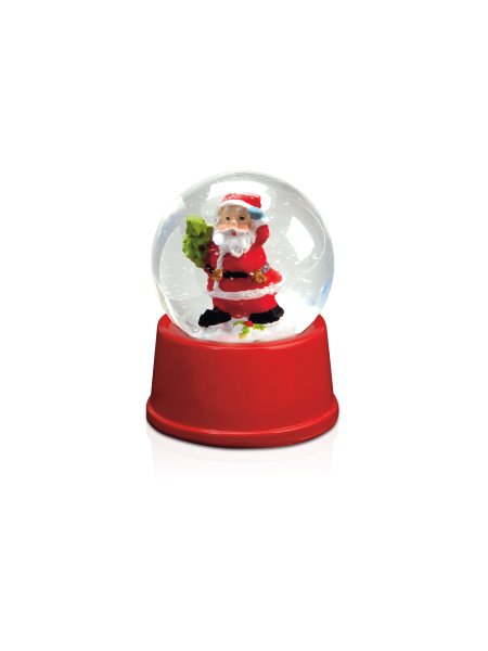 Sfera di Natale con neve personalizzata Sasky