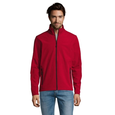 Giacca Softshell SOL'S RACE Uomo 2 Strati 280g, Personalizzabile