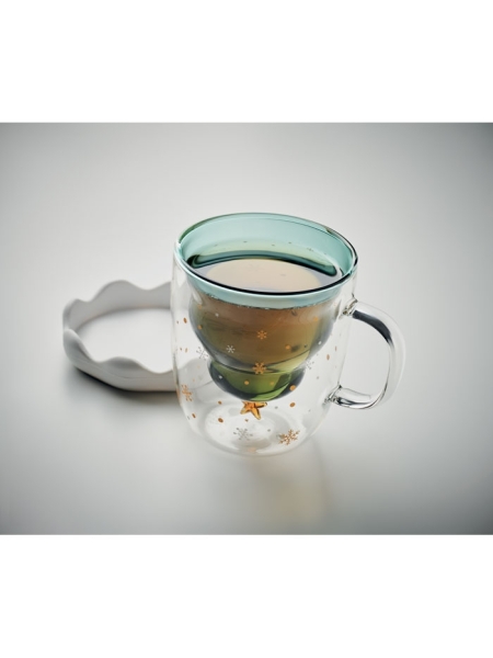 Tazze personalizzate in vetro borosilicato da 250 ml