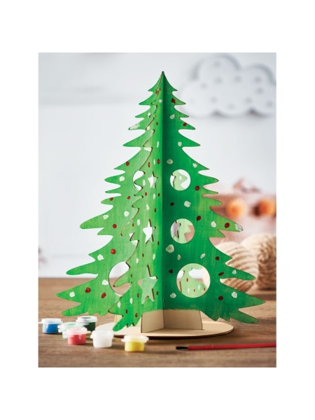 Albero di Natale in legno personalizzato Tree and Paint