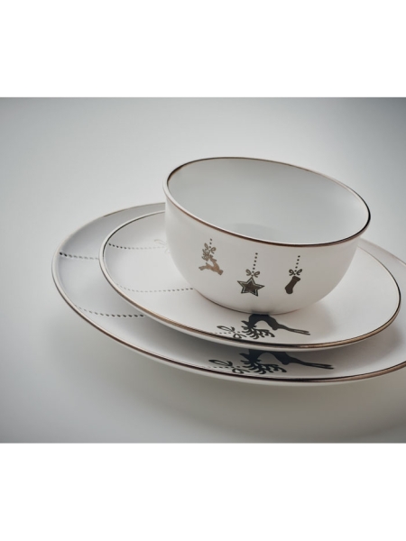 Set da tavola natalizio personalizzato Eramik