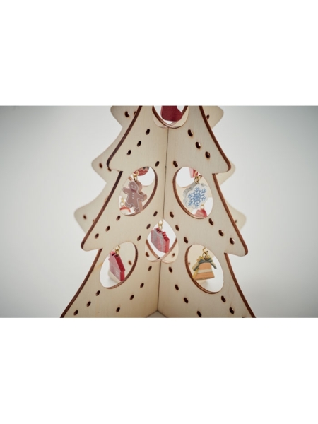 Albero Natale in legno personalizzato Silueta