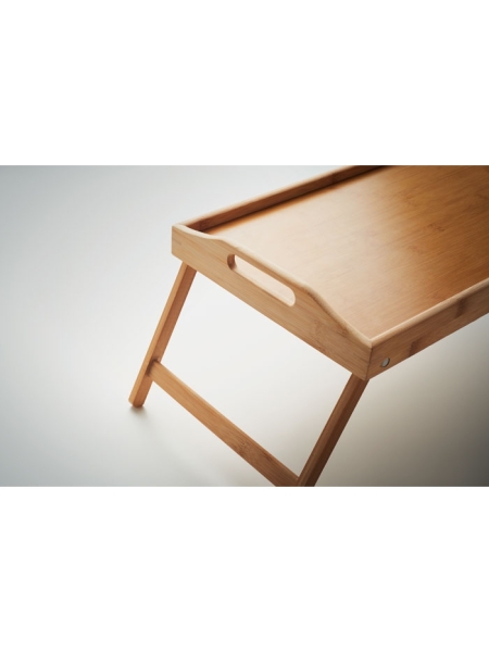 Vassoio pieghevole in bamboo personalizzato Markesa