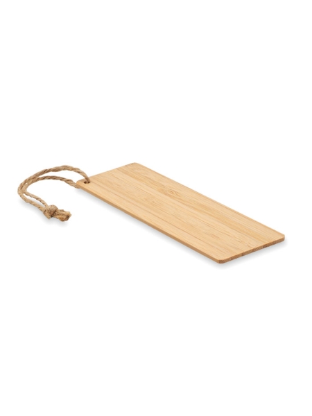 Segnalibro legno bamboo personalizzato
