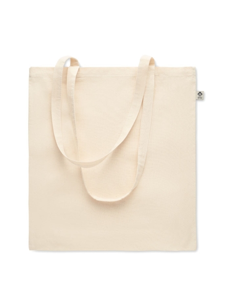 Shopper personalizzate in cotone biologico 180 gr/m² 38x42 cm