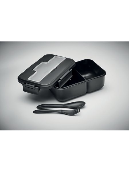 Contenitori porta pranzo con posate in PP