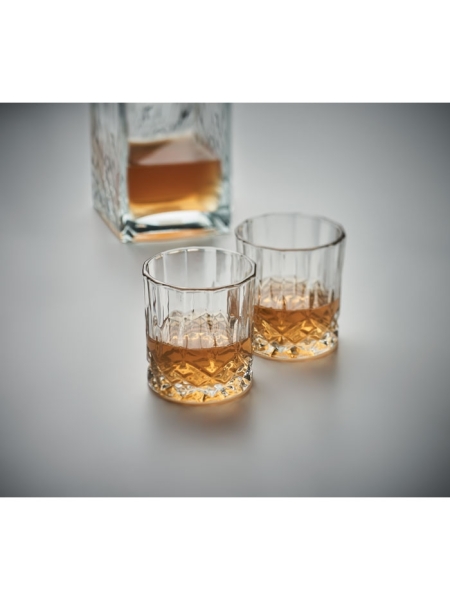 Set whisky in vetro personalizzato Reiset
