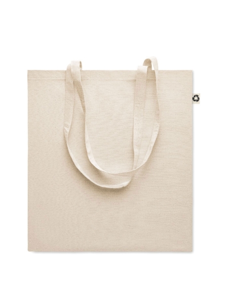 Shopper bag in cotone riciclato personalizzata Zoco 38 x 42 cm