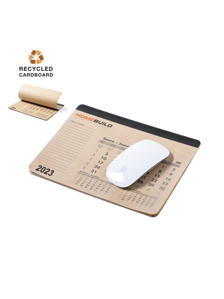 Tappetino per mouse personalizzato Calendario Flen
