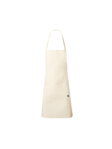 Grembiule cotone Fairtrade unisex personalizzato Zowi