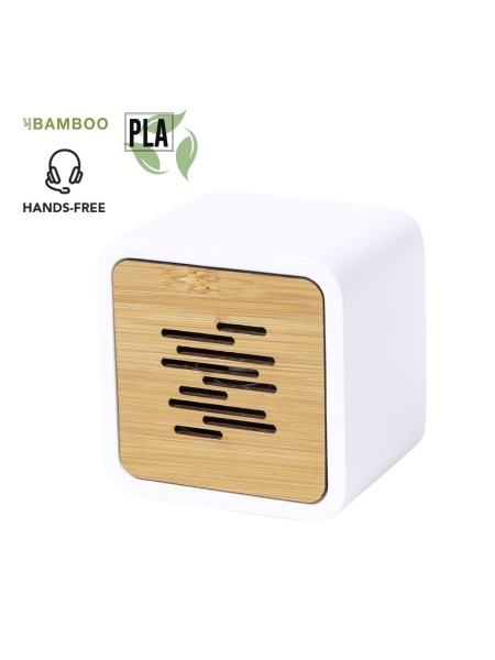 Cassa bamboo bluetooth personalizzato Pixie