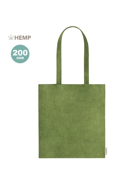 Shopper personalizzate ecologiche in canapa Misix 37 x 41 cm
