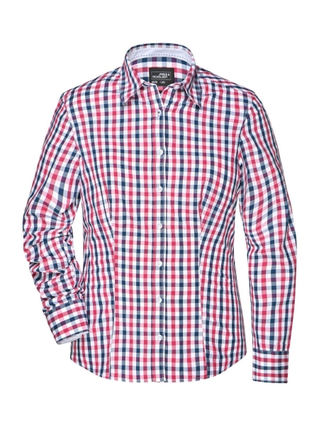 camicia-da-donna-personalizzata-james-nicholson-ladies-checked-blouse-navy-red-navy-white.jpg