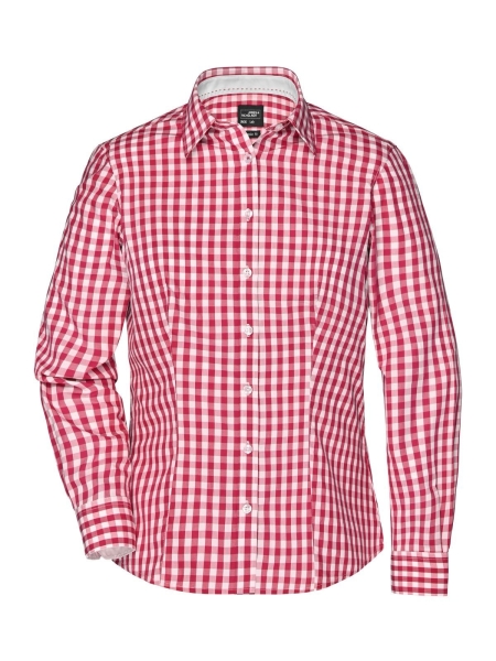 camicia-da-donna-personalizzata-james-nicholson-ladies-checked-blouse-red-white.jpg