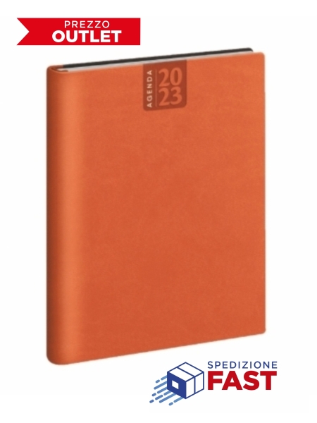 Agenda settimanale cm 17x24 Arancione - Printflex