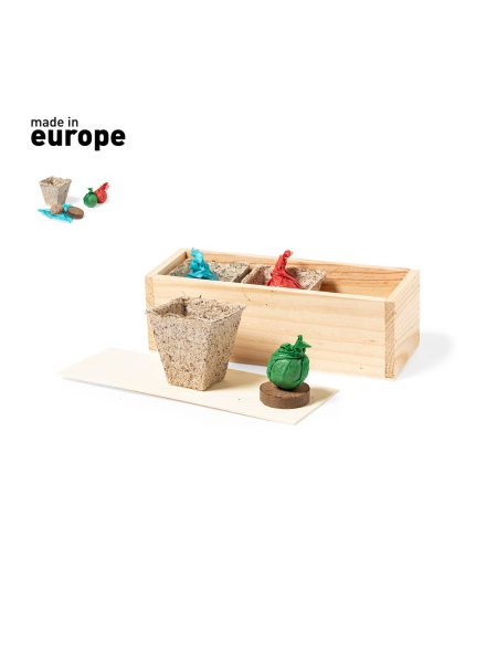 Kit semi piante aromatiche personalizzato Mendrax
