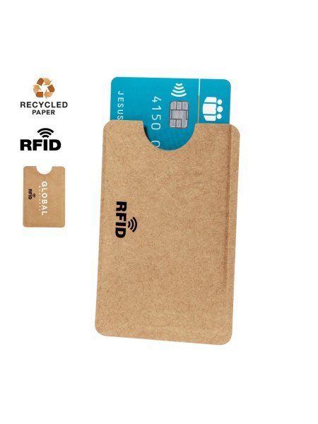 Porta carte di credito personalizzato Blakbal