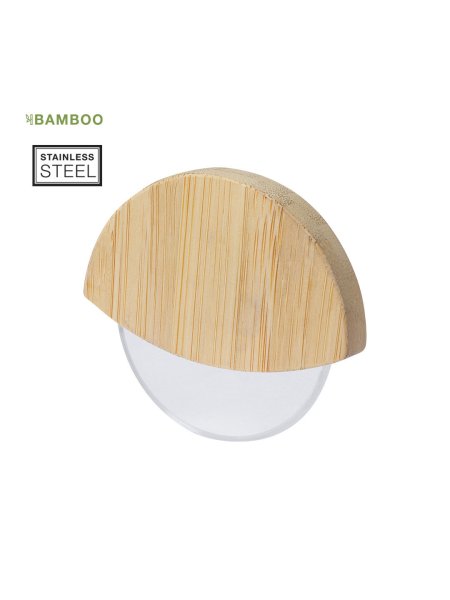 Taglia pizza in bamboo personalizzato Titox