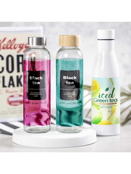 Borraccia in vetro personalizzata Yonsol 500 ml