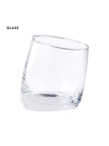 Bicchiere in vetro personalizzato Merzex 320 ml