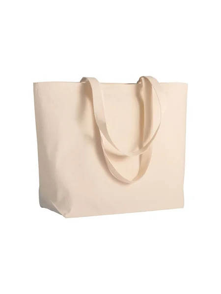 Shopper cotone personalizzate 280 gr/m² Helsinki 50x35x16 cm