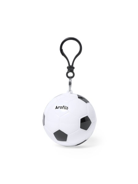 Portachiavi pallone calcio con poncho personalizzato Gol