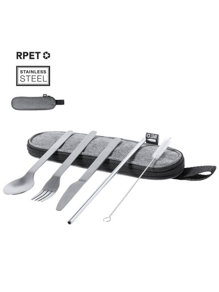Set posate acciaio inox personalizzato Tailung