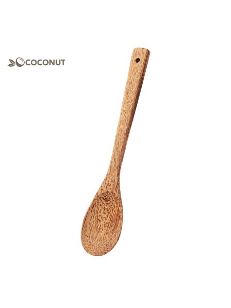 Cucchiaio da cucina eco in noce di cocco personalizzato Yoana