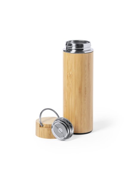 Thermos in bamboo personalizzato Bridget