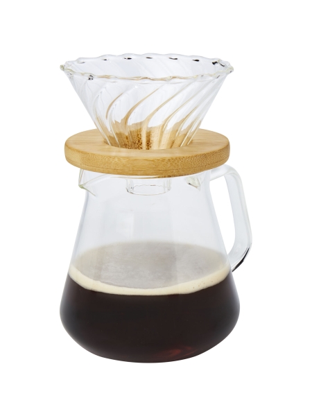 Macchina per il caffé in vetro da 500 ml Geis
